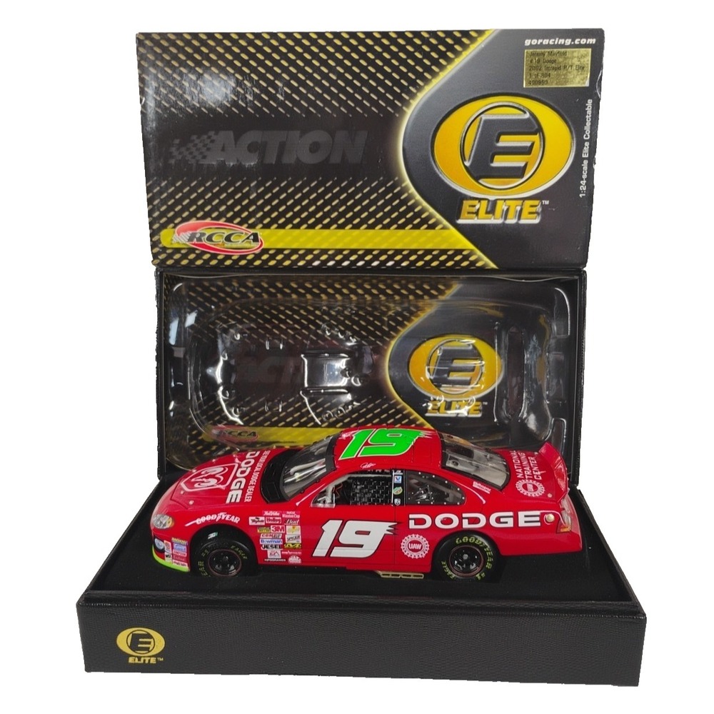 RCCA Elite In Box Jeremy Mayfield #19 Dodge 2002 Intrepid R/T 742/804 400950‎